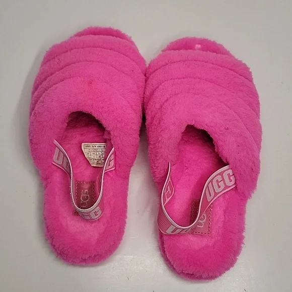 UGG PINK SLIPPERS WMS SIZE 6 - Picture 2 of 10